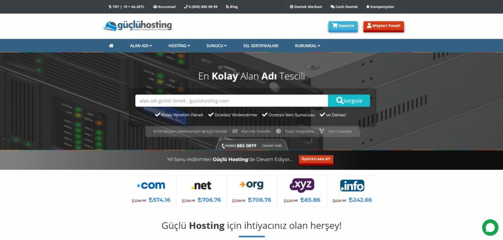 Güçlü Hosting Gerede