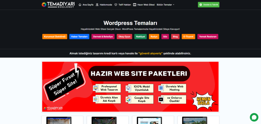 Tema Diyarı GüçlüNet Gerede