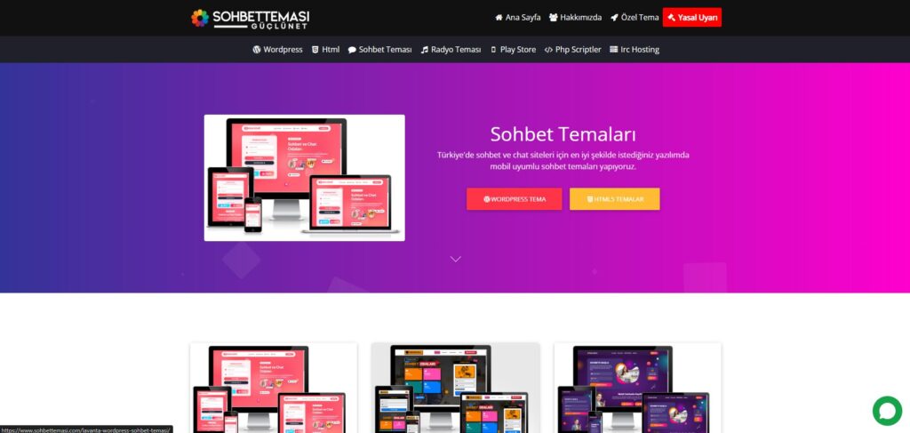 Sohbet Teması GüçlüNet Gerede